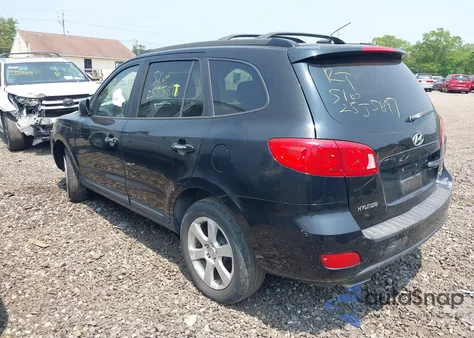 2008 Hyundai Santa Fe Limited/Se из США, поврежденный, VIN 5NMSH13E18H192569